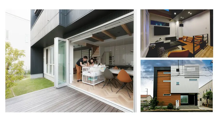 BoConceptが映える北欧モダンな家。<br data-src-img=