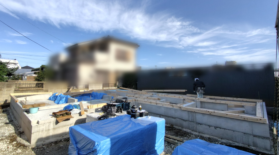 【施工現場コラム③】土台敷（前編）